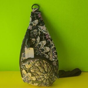 Vera Bradley Compact Sling Crossbody Bag Mimosa Medallion